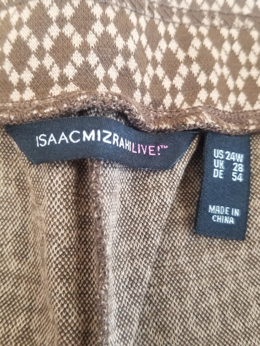 Isaac Mizrahi Live Straight Leg Ankle Pants Size 24W NWOT - Picture 8 of 8